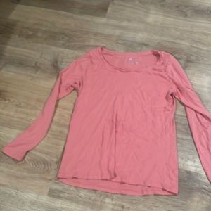 Rose colored Merona shirt- long sleeve